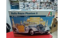 3703 Rolls-Royce Phantom II 1:24 Italeri Возможен обмен, масштабная модель, scale0