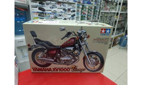 14044 Yamaha Virago XV1000 1:12 Tamiya  возможен обмен, масштабная модель мотоцикла, Nissan, scale12