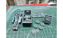 Bedford QLR 1:72 Смола 3D-печать, масштабная модель, Mercedes-Benz, scale72