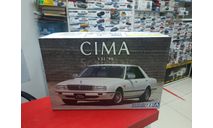 06439 Nissan Cima Type II Limited ’90 1:24 Aoshima возможен обмен, сборная модель автомобиля, Toyota, scale24