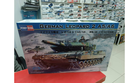 82402 Танк Leopard 2 A5/A6 Tank 1:35 Hobby Boss Возможен обмен, сборные модели бронетехники, танков, бтт, scale0
