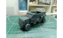 Бронированный зенитный грузовик Pierce-Arrow 1:43 Смола 3D-печать, масштабные модели бронетехники, Mercedes-Benz, scale43