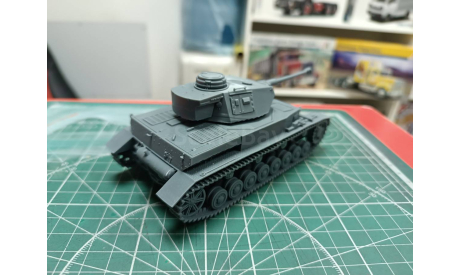 Pz.Kpfw. IV Ausf H. 1:43 Смола 3D-печать, сборные модели бронетехники, танков, бтт, СУ, scale43