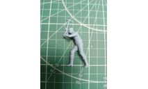 Рабочий с киркой 1:35  Смола 3D-печать, миниатюры, фигуры, scale35