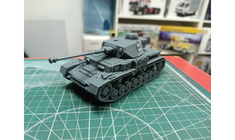 Pz.Kpfw. IV Ausf H. 1:43 Смола 3D-печать, сборные модели бронетехники, танков, бтт, СУ, scale43