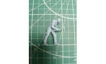 Мужчина, наклонившийся, с кувалдой 1:35 Смола 3D-печать, миниатюры, фигуры, scale35