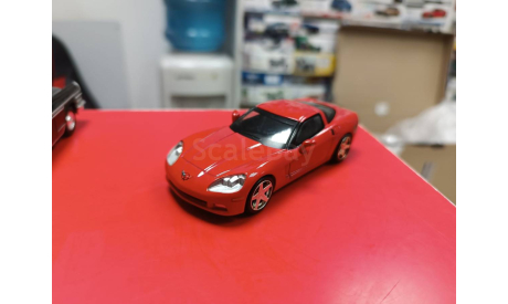 Суперкары №6 Chevrolet Corvette С6-Z51 1:43 Deagostini, масштабная модель, НАМИ, scale43
