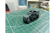 Бронированный зенитный грузовик Pierce-Arrow 1:72 Смола 3D-печать, масштабные модели бронетехники, Fiat, scale72