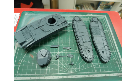 Огнеметный танк Pz.Kpfw.B2 740(f) 1:43 Смола 3D-печать, сборные модели бронетехники, танков, бтт, СУ, scale43