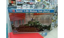 83851 Soviet T-28 Medium Tank (Early) 1:35 HobbyBoss  возможен обмен, сборные модели бронетехники, танков, бтт, СУ, scale0