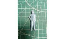 Мужчина в пиджаке и шляпе 1:43 Смола 3D-печать, фигурка, scale43