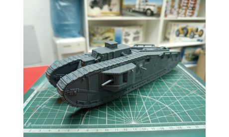 Американский танк Mark VIII 1:43 Смола 3D-печать, масштабные модели бронетехники, Pierce, scale43