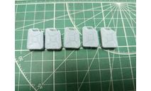 Канистра 1:24  комплект 5 шт Смола 3D-печать, масштабная модель, СУ, scale24