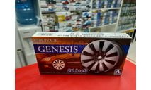 05466 Fabulous Genesis 20inch 1:24 Aoshima возможен обмен, сборная модель автомобиля, scale24