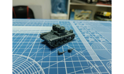 Vickers mk e type b 1:72 Смола 3D-печать