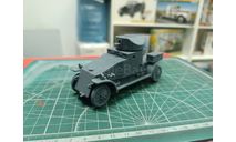 Бронеавтомобиль Lanchester 1:43 Смола 3D-печать, масштабные модели бронетехники, Pierce, scale43