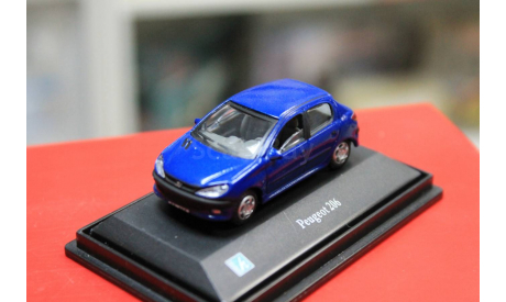 Peugeot 206 синий 1:72 Cararama возможен обмен, масштабная модель, scale72