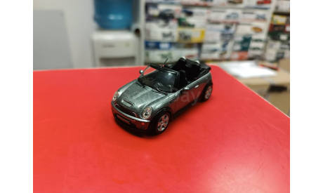 Mini Cooper S Cabrio 1:43 Welly, масштабная модель, scale43, Иж