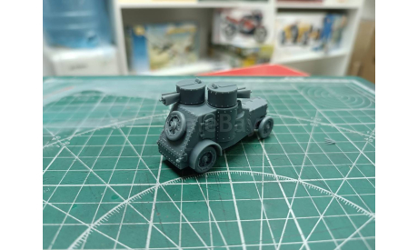 ФИАТ Ижорский 1:72 Смола 3D-печать, масштабные модели бронетехники, Fiat, scale72