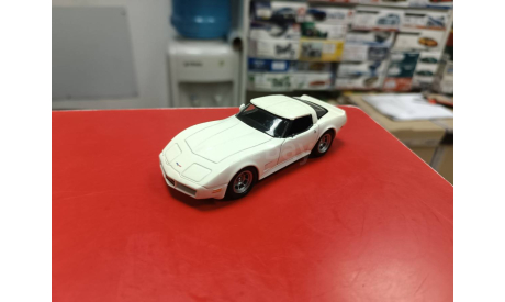 Суперкары №77 Chevrolet Corvette Stingray 1963 1:43 Deagostini, масштабная модель, scale43, Иж