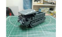 Schneider CD Французский артиллерийский тягач 1:43 Смола 3D-печать, масштабные модели бронетехники, scale43