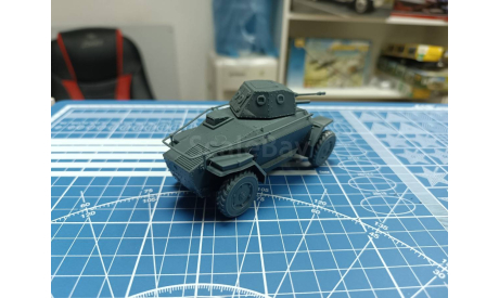 39M Csaba Armoured Car 1:43 Смола 3D-печать, сборные модели бронетехники, танков, бтт, scale43