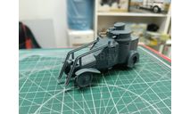 Итальянский бронеавтомобиль Ansaldo-Lancia IZ 1:43 Смола 3D-печать, масштабные модели бронетехники, scale43