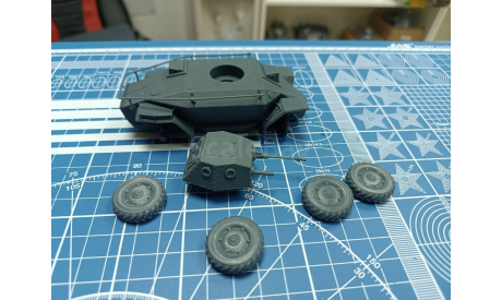 39M Csaba Armoured Car 1:43 Смола 3D-печать, сборные модели бронетехники, танков, бтт, scale43