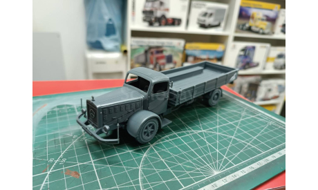Mercedes L6500 с тентом 1:43 Смола 3D-печать возможен обмен, масштабная модель, ГАЗ, scale43