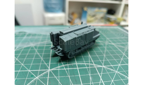 Schneider CA Французский танк 1:72 Смола 3D-печать, масштабные модели бронетехники, scale43