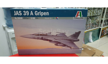 2638 самолет  JAS 39 A GRIPEN 1:48 ITALERI возможен обмен, сборные модели авиации, scale48