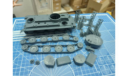 Советский танк Т-29-4 1:35 Смола 3D-печать