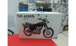 06566 Yamaha1JR SR400S Limited Edition ’95 With Custom Parts 1:12 Aoshima  Возможен обмен