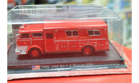 Mack C Rescue USA 1:72 Amercom возможен обмен, масштабная модель, scale72