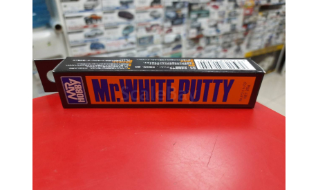 ’P-118	Шпаклевка белая MR.WHITE PUTTY 25гр Mr. Color возможен обмен, фототравление, декали, краски, материалы, scale0