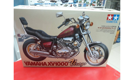 14044 Yamaha Virago XV1000 1:12 Tamiya возможен обмен, сборная модель мотоцикла, Ducati, scale12