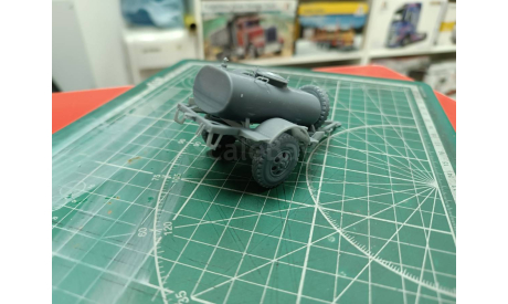 Прицеп Цистерна 1:43 Смола 3D-печать возможен обмен, масштабные модели бронетехники, scale43