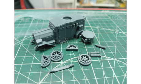 Бронеавтомобиль Ehrhardt E-V/4 1:72 Смола 3D-печать, масштабные модели бронетехники, scale72