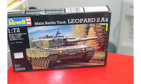 03103 Leopard 2 A4 1:72 Revell возможен обмен, сборные модели бронетехники, танков, бтт, scale72