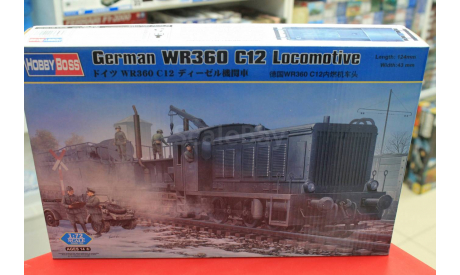 82913 German WR360 C12 Locomotive 1:72 HobbyBoss возможен обмен, сборные модели бронетехники, танков, бтт, Hobby Boss, scale72