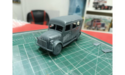Steyr Type 1500A OMNIBUS Ambulance 1:43 Смола 3D-печать возможен обмен