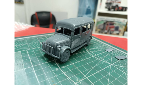Steyr Type 1500A OMNIBUS Ambulance 1:43 Смола 3D-печать возможен обмен, масштабная модель, scale43