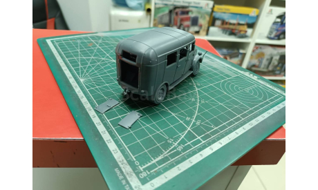 Steyr Type 1500A OMNIBUS Ambulance 1:43 Смола 3D-печать возможен обмен, масштабная модель, scale43
