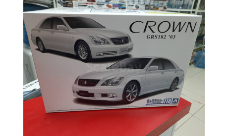 05793 Toyota Crown GRS182 RoyalSaloon G/Athlete G ’03 1:24 Aoshima возможен обмен, сборная модель автомобиля, scale24