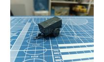 Прицеп бортовой с тентом 1:72 Смола 3D-печать, сборные модели бронетехники, танков, бтт, scale72