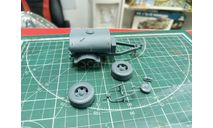 прицеп Цистерна топливозаправщик 1:43 Смола 3D-печать, масштабная модель, scale43