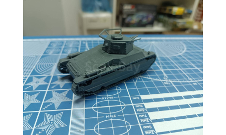 Японский танк AI-96 1:72 Смола 3D-печать, сборные модели бронетехники, танков, бтт, scale72