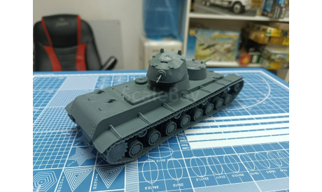 Советский танк СМК 1:43 Смола 3D-печать, масштабные модели бронетехники, scale43