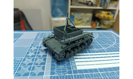 Bergepanzer III 1:43 Смола 3D-печать, сборные модели бронетехники, танков, бтт, scale43