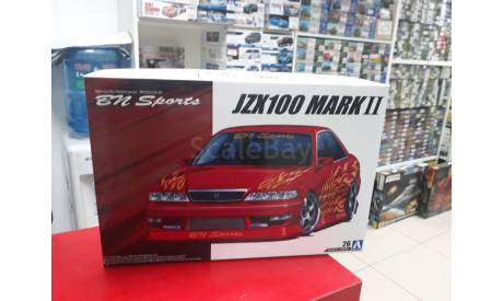05357 Toyota Mark II JZX 100 BN Sports Tourer V ’98 1:24 Aoshima возможен обмен, масштабная модель, scale24